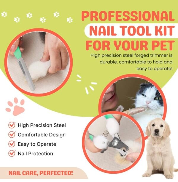 9Pcs Dog Grooming Kit - Image 6